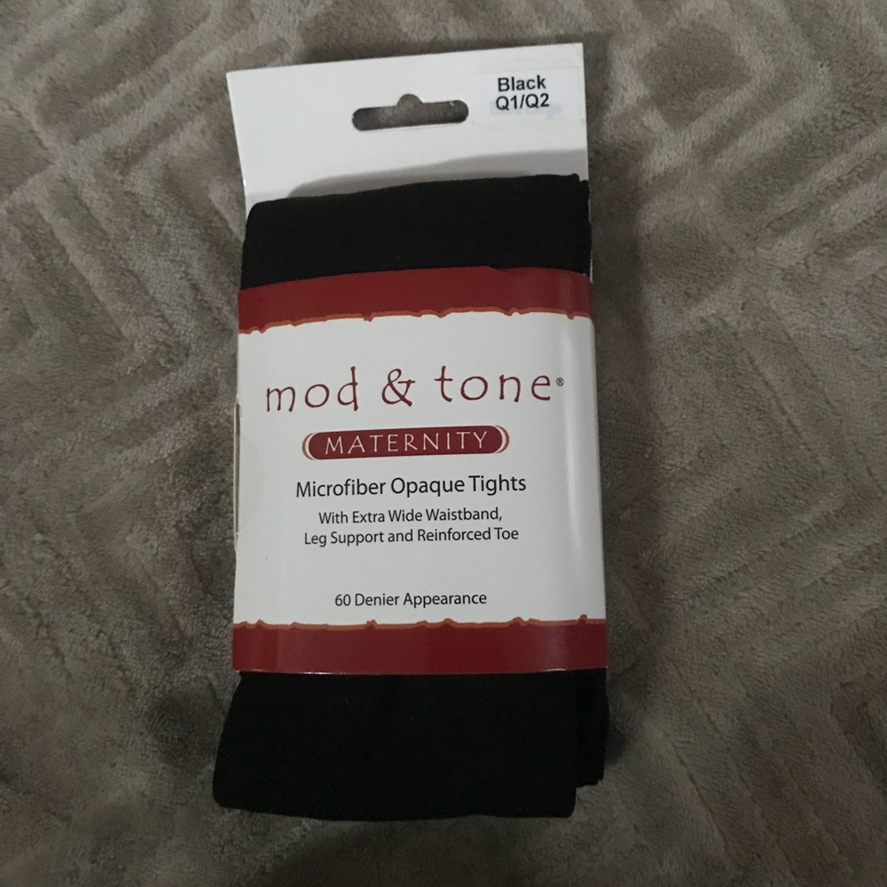 Mod & Tone opaque maternity tights